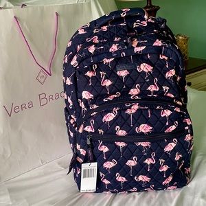 Vera Bradley Flamingo Backpack Large